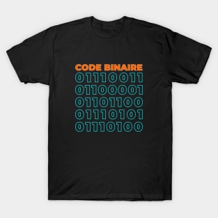 Code binaire T-Shirt